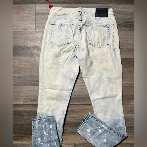 NWT True Religion Halle Mid Rise Super Skinny Jeans- 26 - Picture 5 of 16